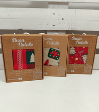 TOVAGLIA NATALE 6P GRETEL 140X180 Tellini S.r.l. Ingrosso Abbigliamento